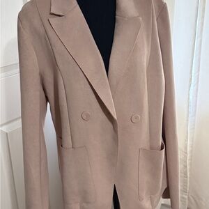 Anthropologie Soft Pink Blazer